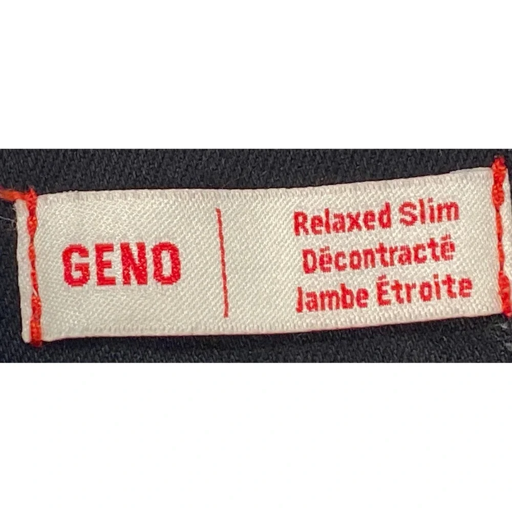 True Religion mens 38x34 Geno No Flap SN Slim Fit Jeans Rinse Black ST‎ 102158